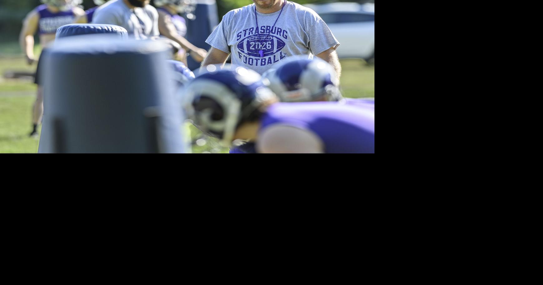 Reigning state champion Strasburg has solid first day of football practice