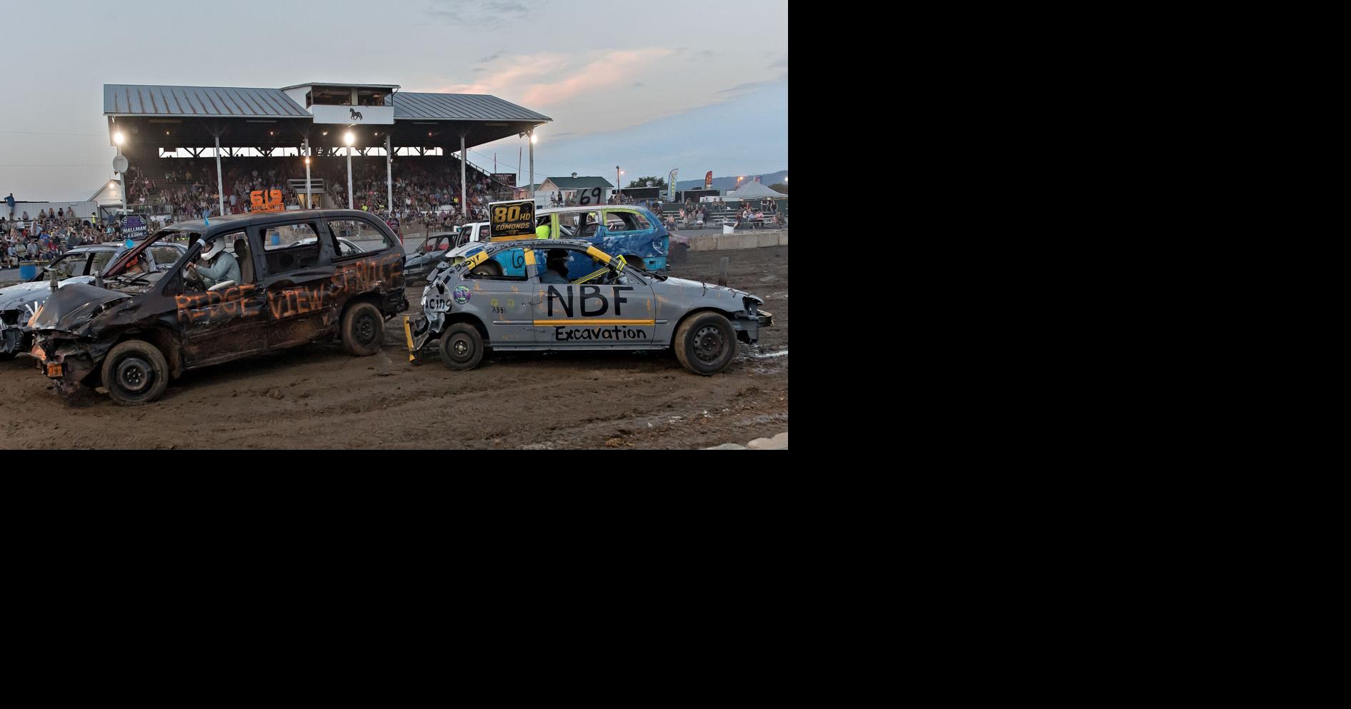 Smash and bang at the Demolition Derby
