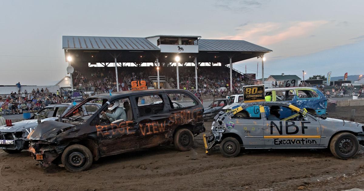 Smash and bang at the Demolition Derby