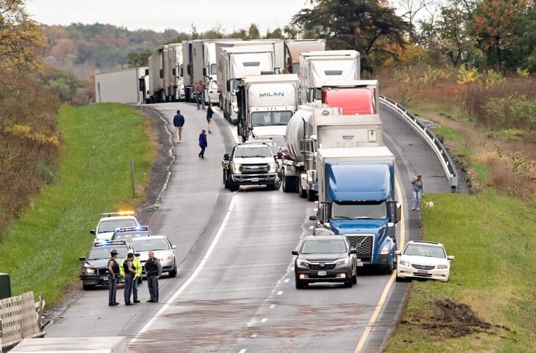 Several crashes completely snarl Interstate 81 in Shenandoah County ...