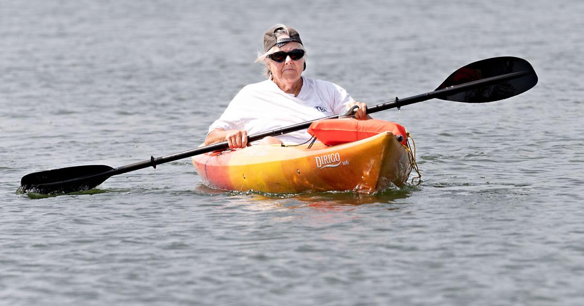Peaceful paddle