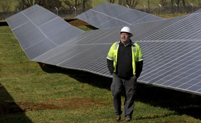 Town S Solar Power Field Nears Completion Front Royal Nvdaily Com