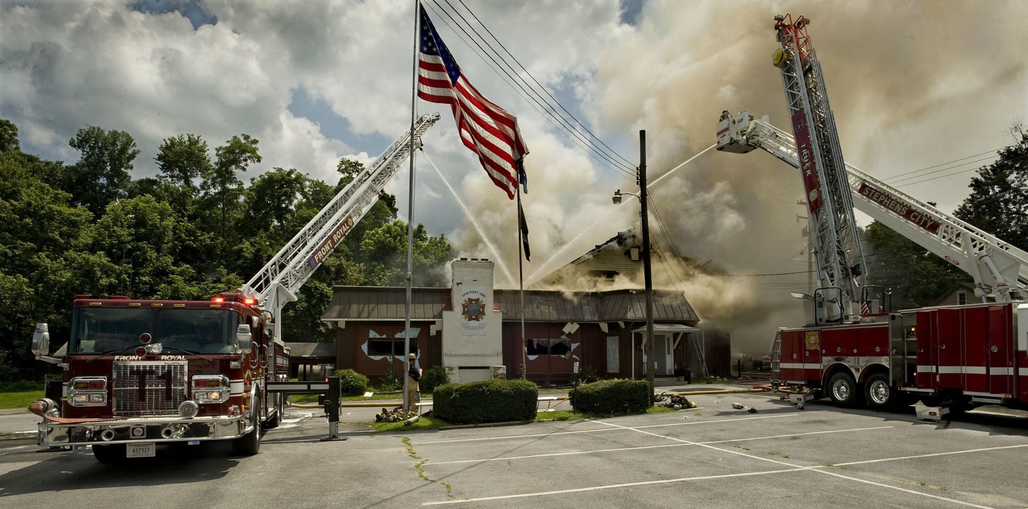 VFW trying to rebuild after fire Front Royal