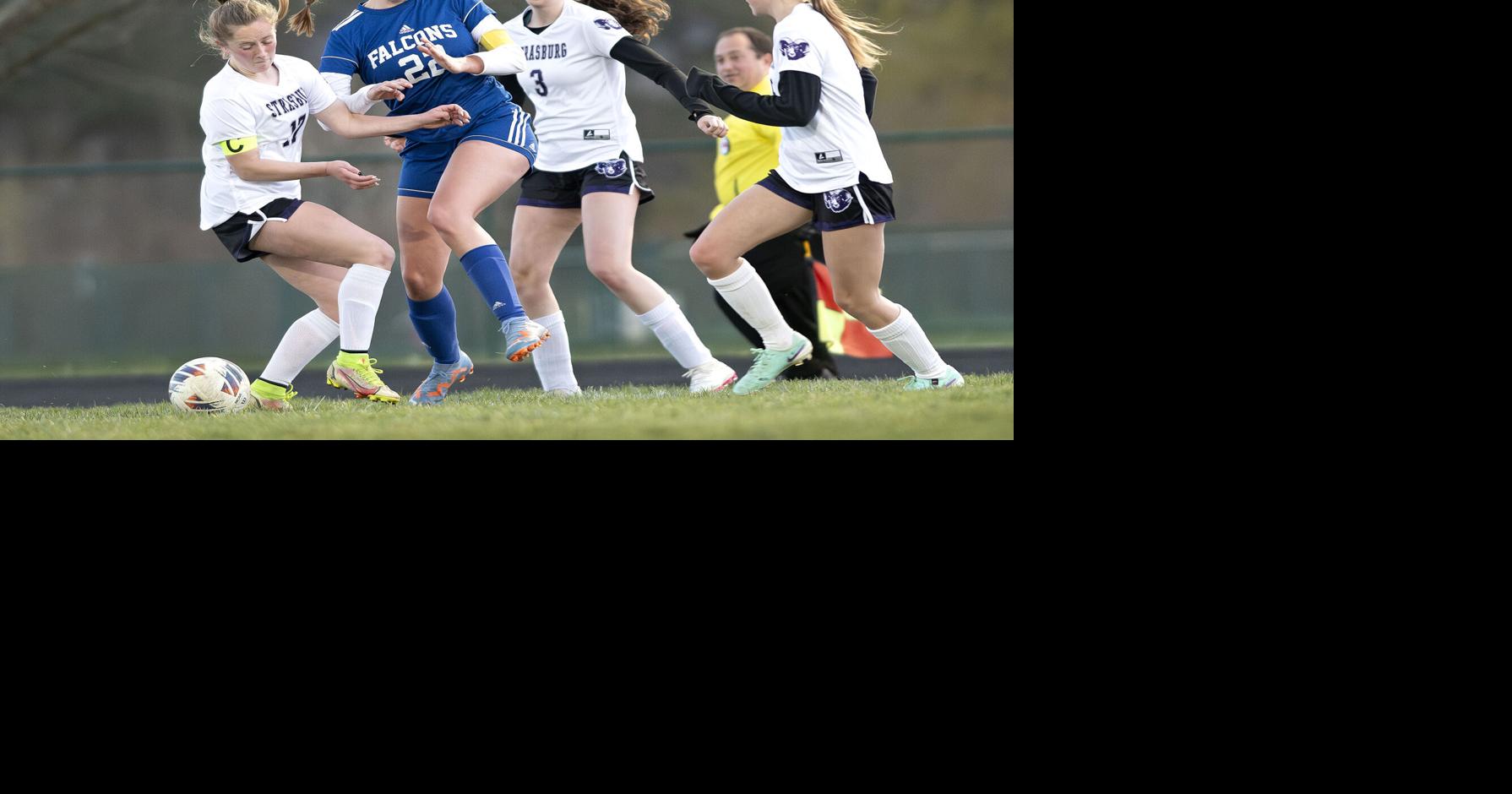 Bible, Pulizzi hat tricks lead Central past Strasburg in girls soccer ...
