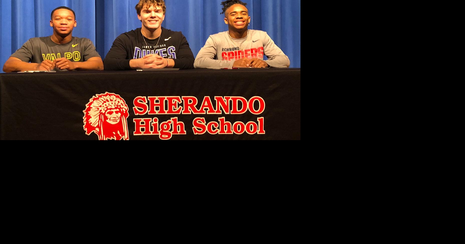 Sherando football trio signs letters of intent to play in FCS | Nvdaily ...