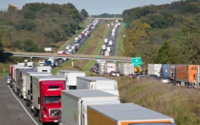 Interstate 81 Traffic Snarl