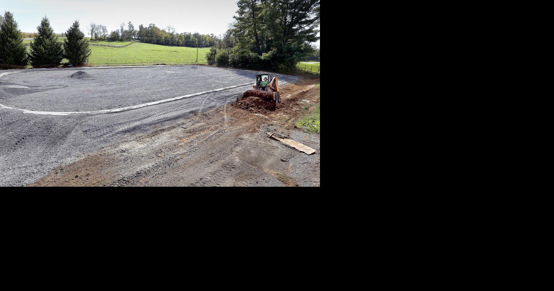 Outdoor inline hockey rink project progressing Nvdaily