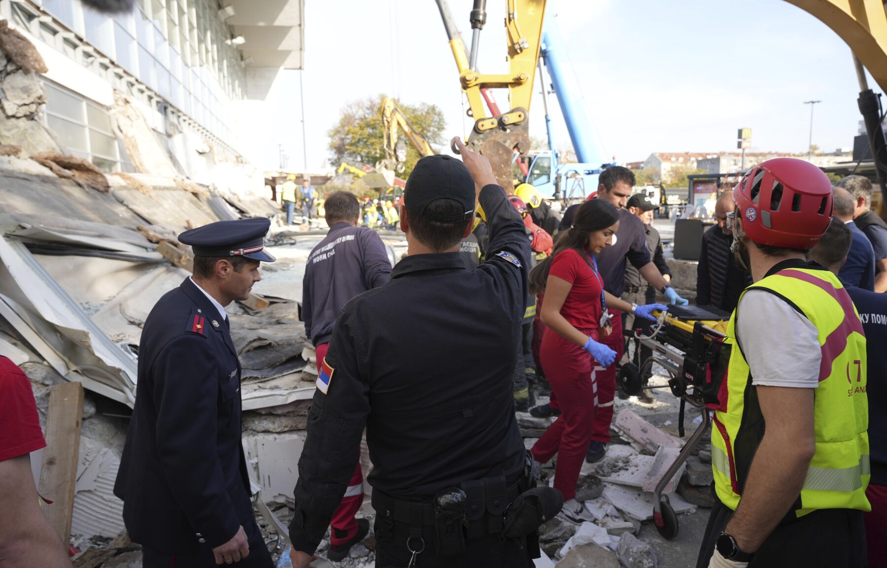 Roof Collapse At Serbian Railway Station Kills At Least 14 | Associated ...