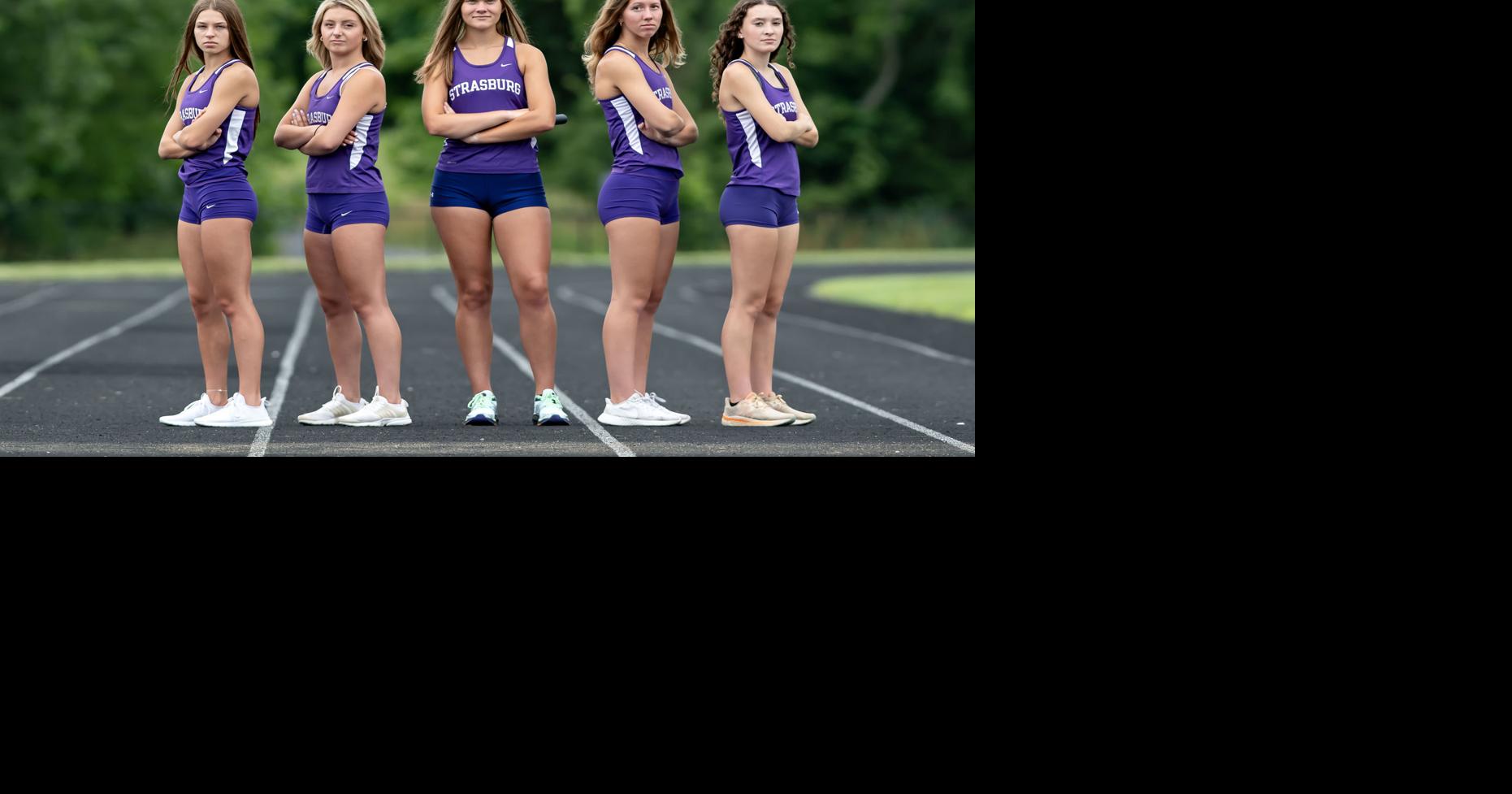 2022 Female Track Athletes of the Year Strasburg's 3,200 relay squad
