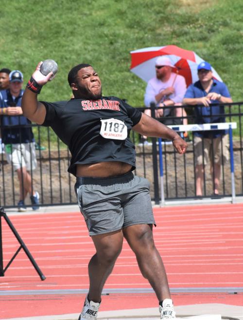 Allen state shot put