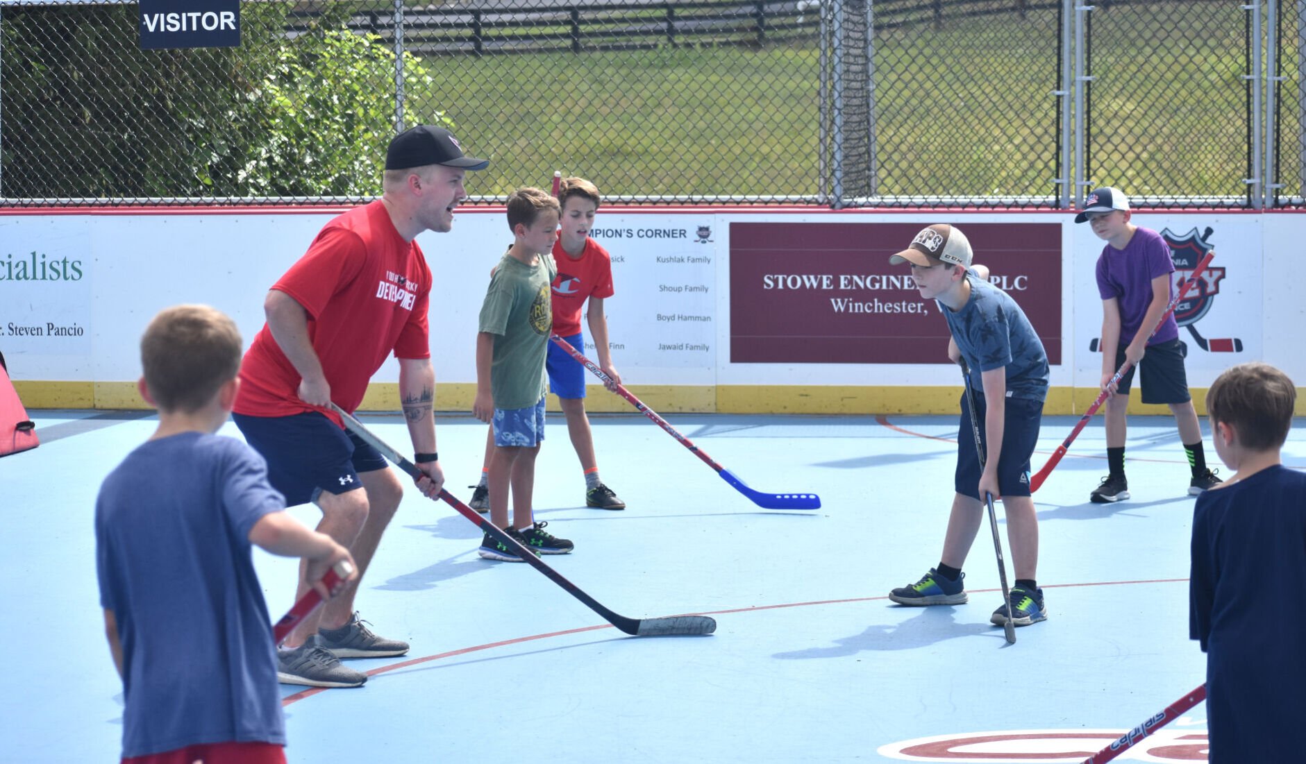 Worth The Wait: Caps, FCPS, Top Of Virginia Celebrate Hockey Rink In ...