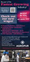 Check Out Our New Wages at Agropur