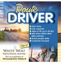 Route Driver for White Wolf Web and Digital Producers