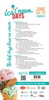 Le Mars Chamber Ice Cream Days June 14-17
