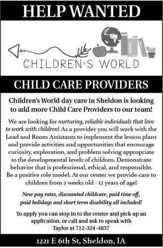 Child Care Providers at Children's World