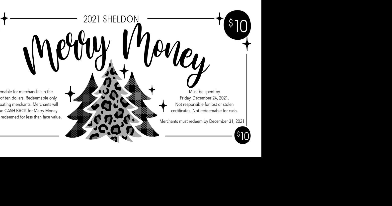 Merry Money sales begin Nov. 2 in Sheldon News