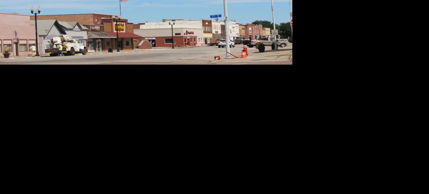 Street lights dress up downtown Hawarden Hawarden Independent/Ireton