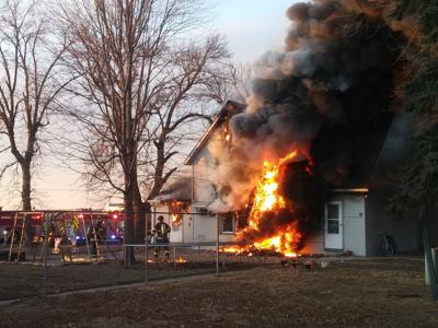Family safe after Sunday fire destroys home