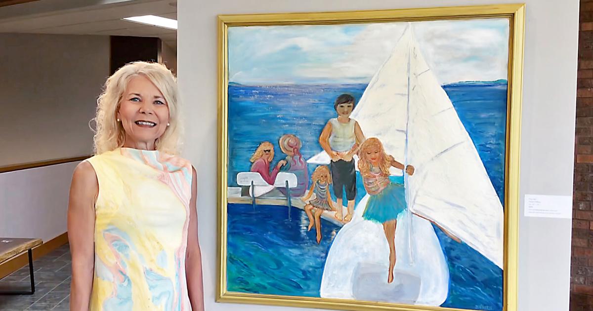 Joy on canvas