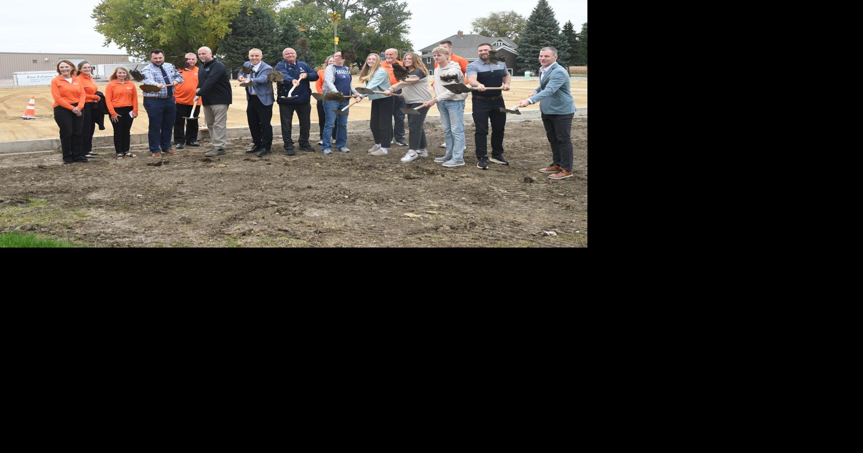 Unity Christian breaks ground on Hands On-Hearts campaign | Nwest Iowa ...