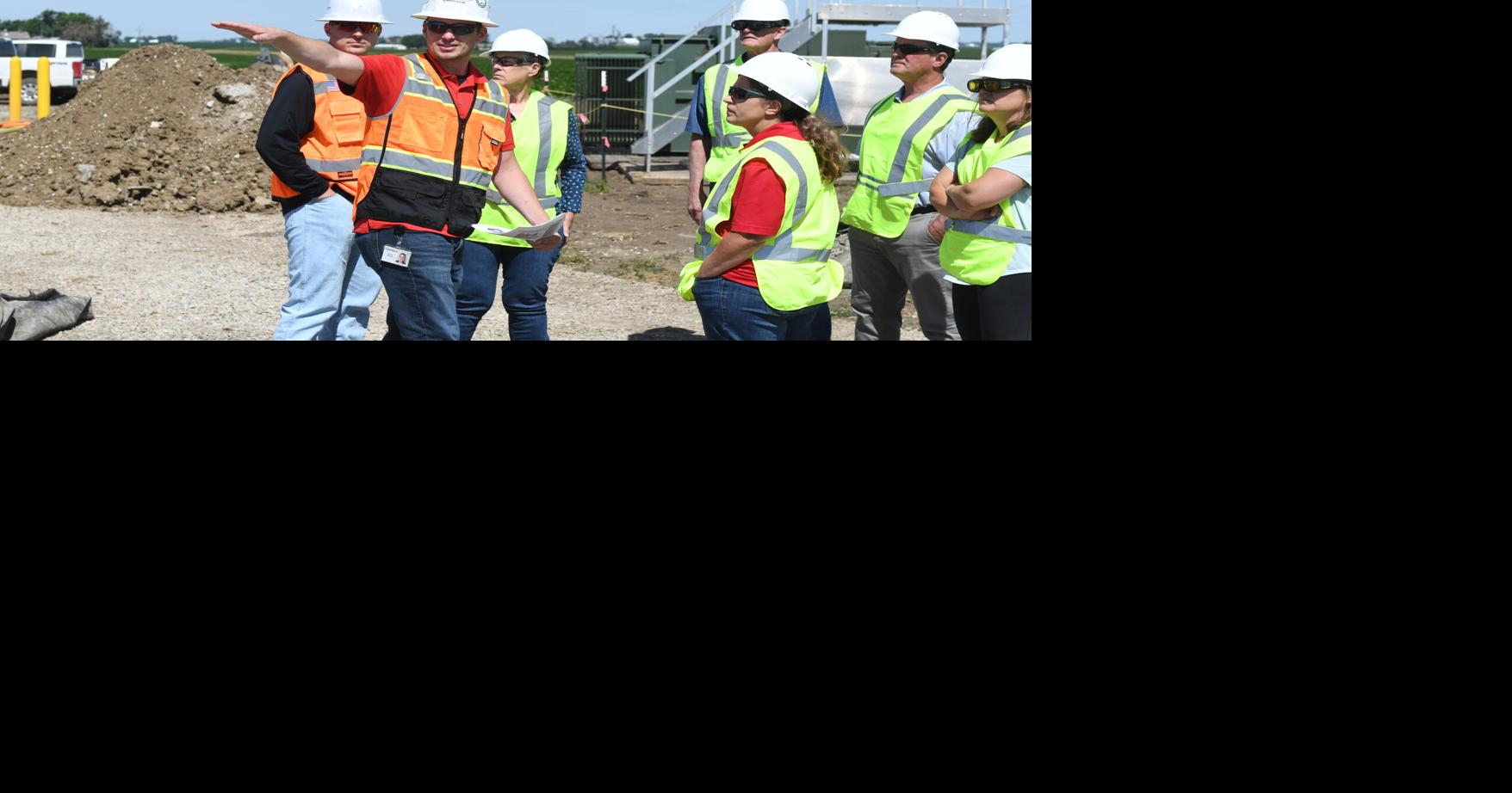 O'Brien supervisors tour turbines at Highland Wind Farm
