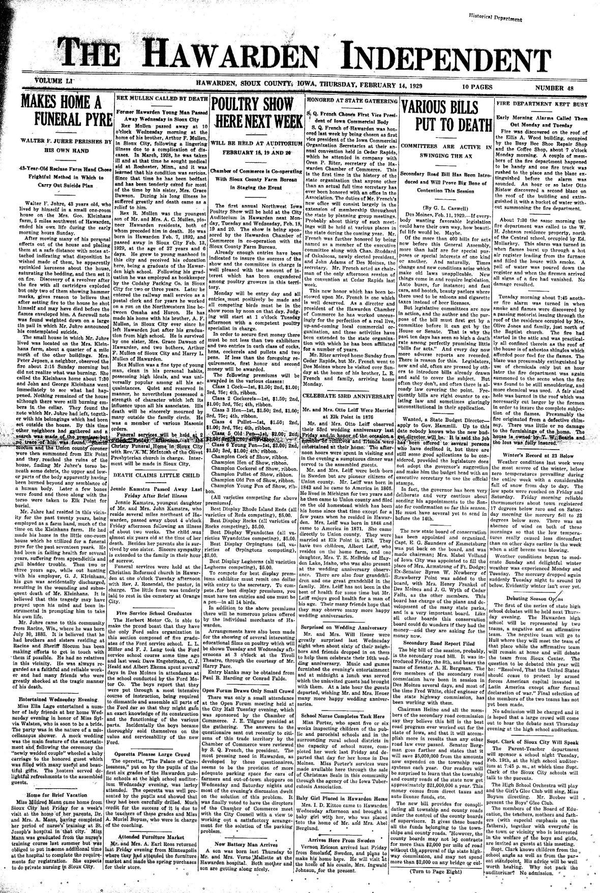 Hawarden Chamber marks 100year milestone Hawarden Independent/Ireton Examiner