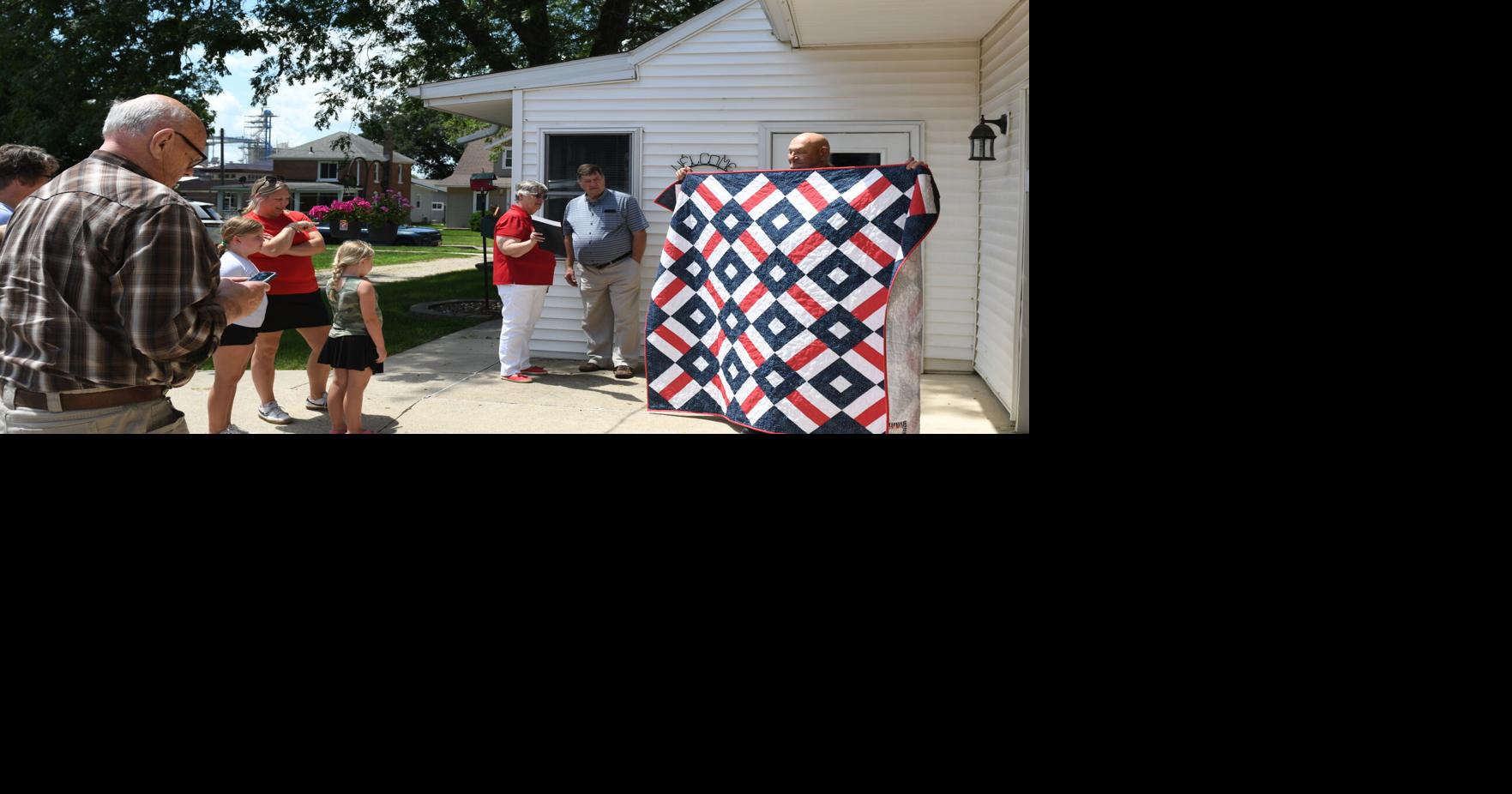 Vietnam veteran Kreykes awarded Quilt of Valor