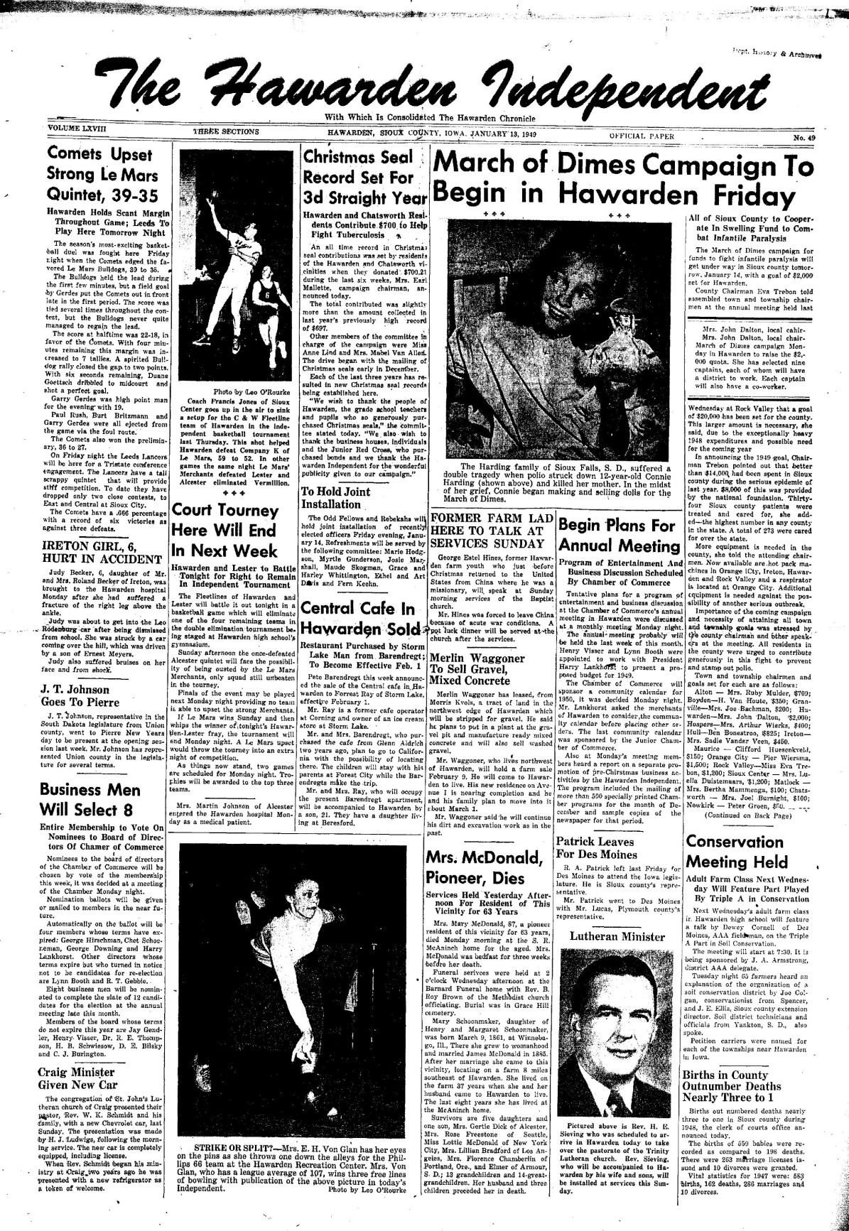 Hawarden Chamber marks 100year milestone Hawarden Independent/Ireton Examiner