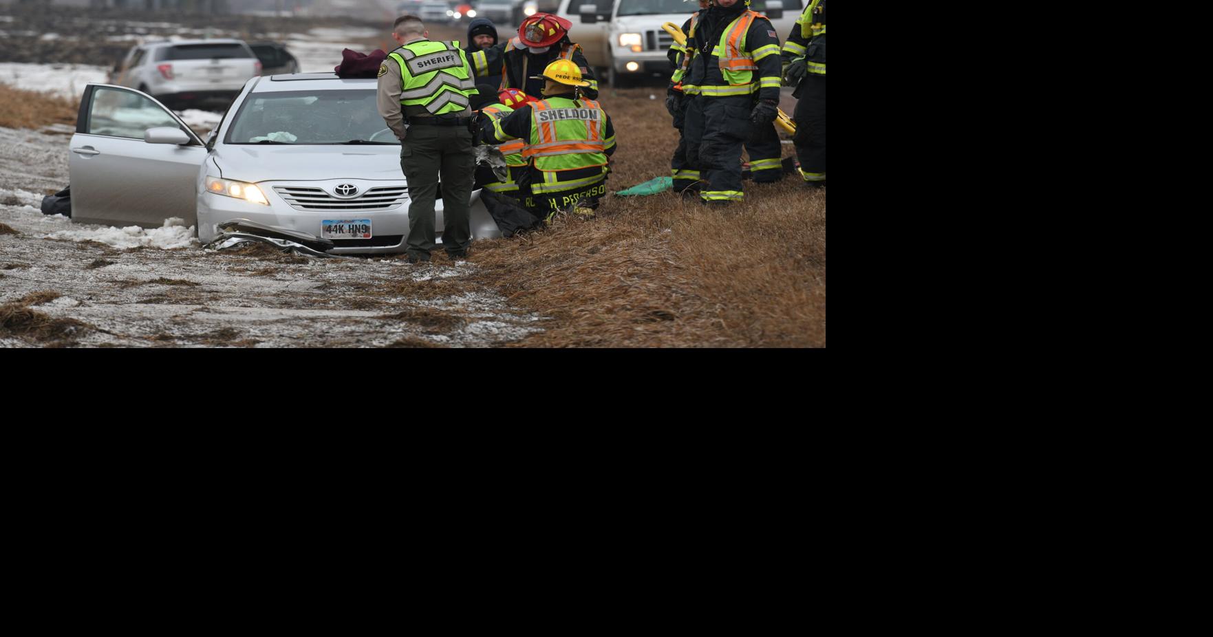 Two vehicle crash by Sheldon