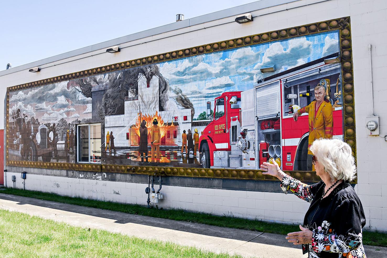 Summer time is mural time in Rock Rapids News