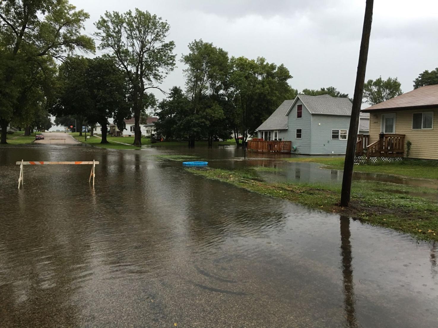 Hartley homes flooded News