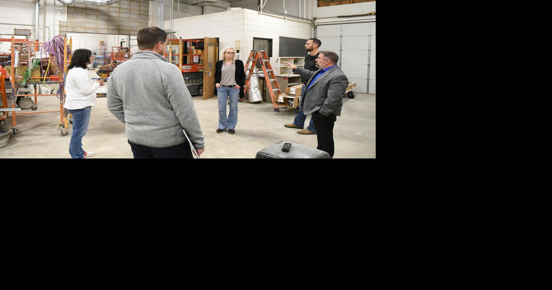 Sheldon school board gets update, tours high school