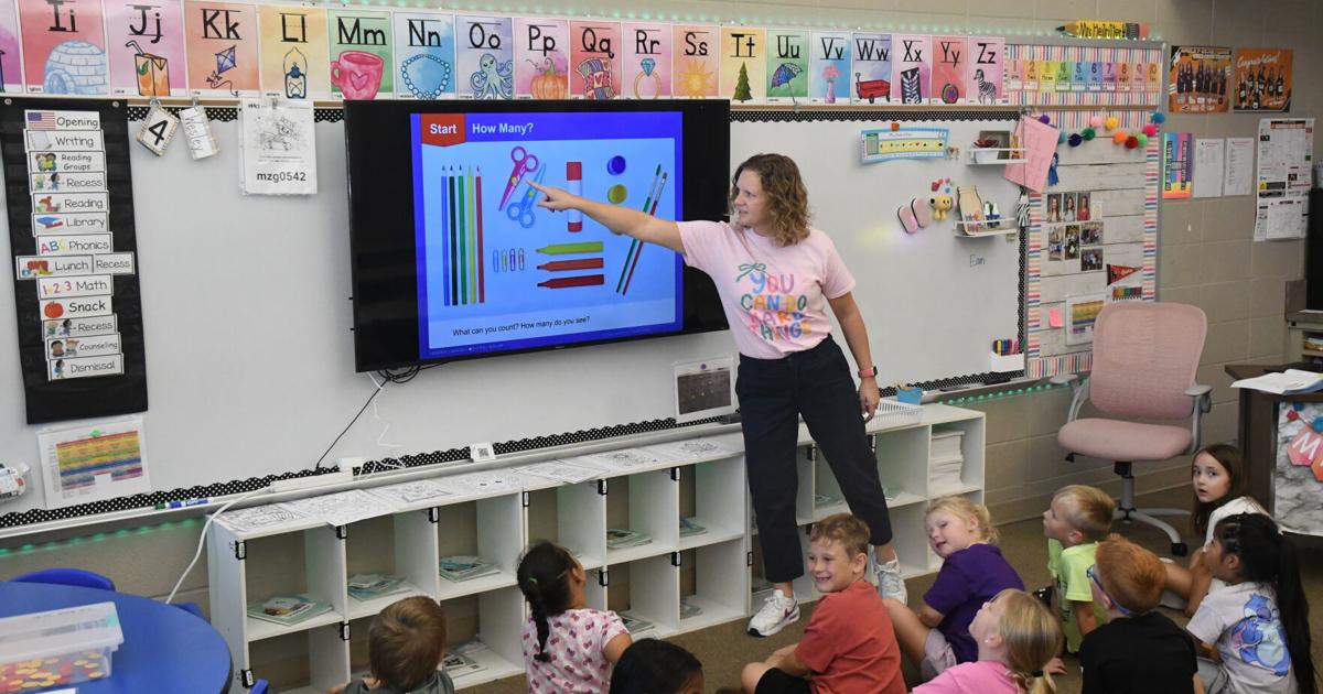 SIbley-O teacher at board