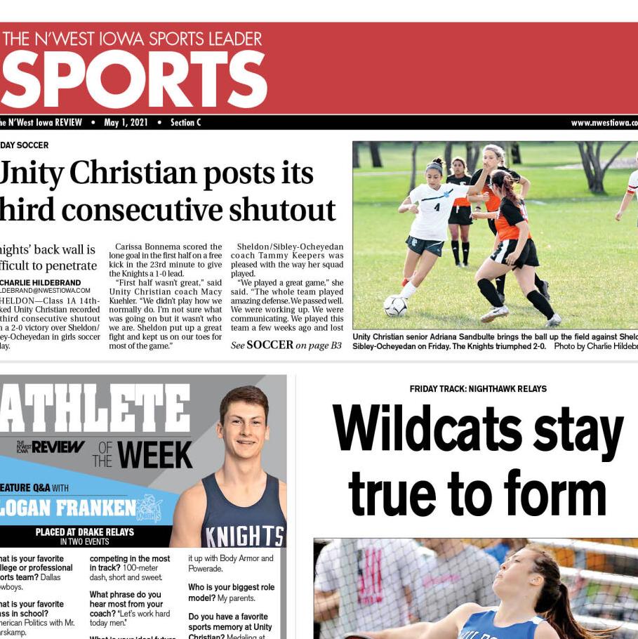 The N West Iowa Review Boyden Hull School Section May 1 21 Nwestiowa Com
