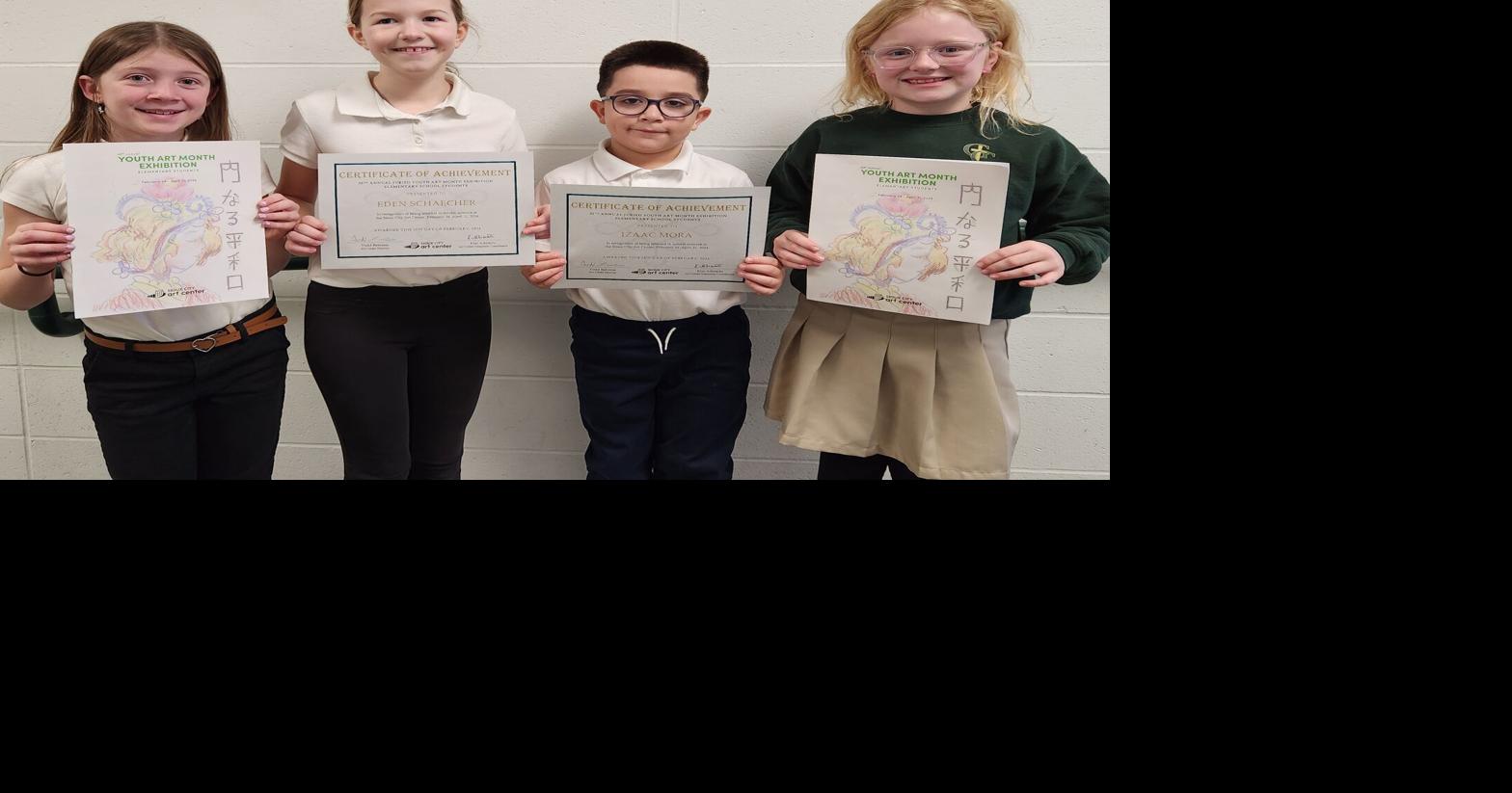 Local elementary students exhibit artwork in 35th Annual Youth Art ...