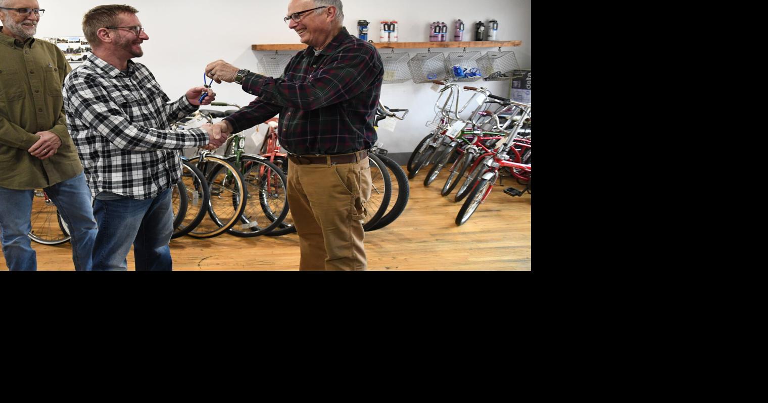 New Brothers Bicycle Shop owner rides into town