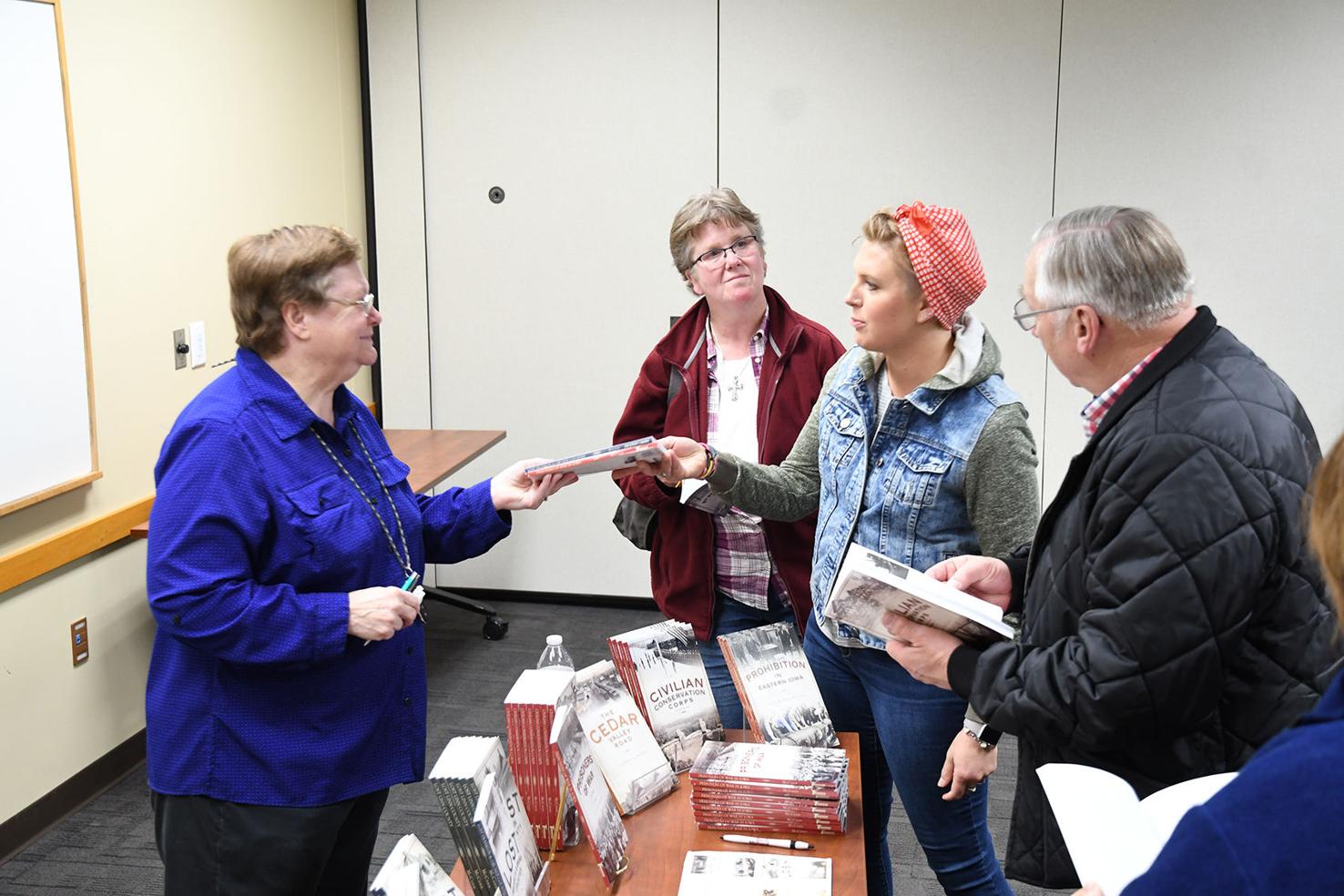 Linda McCann speaks about Iowa POW camps Sioux Center News