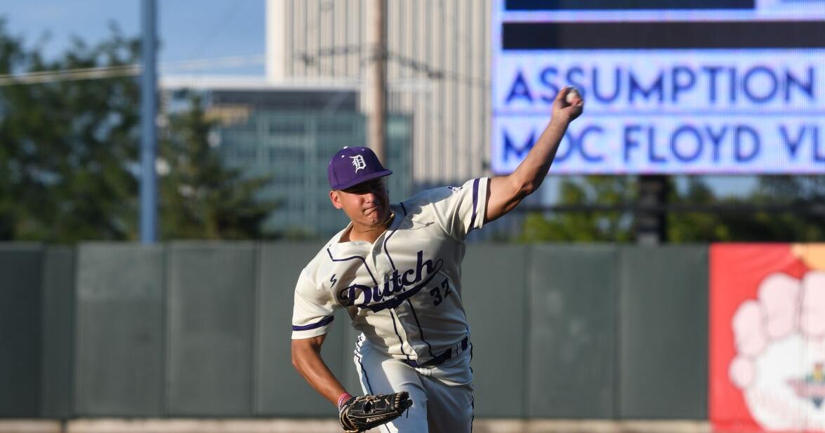 Baseball Class 3A State Semifinal MOC-Floyd Valley vs Davenports Assumption