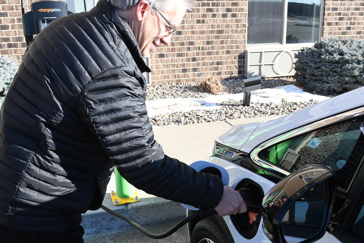 EV charging station comes to N'West Iowa News