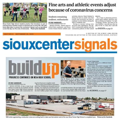 The N West Iowa Review Sioux Center School Section Sept 26 Nwestiowa Com