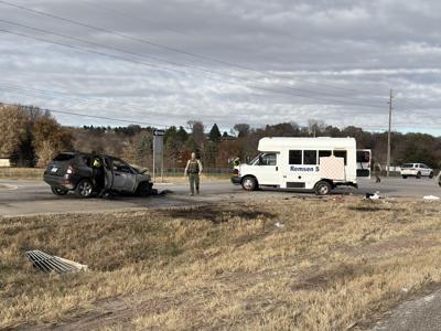 Warning signs have been placed on U.S. Highway 75 following RSM bus