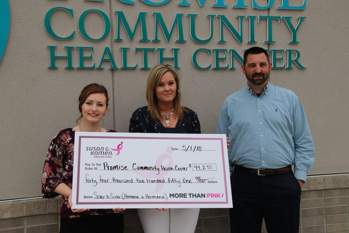 Promise Community Health Center Receives Help For Sister To Sister Sioux Center News Nwestiowa Com