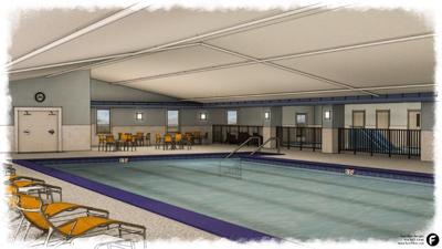 Holiday Inn Express pool renovation
