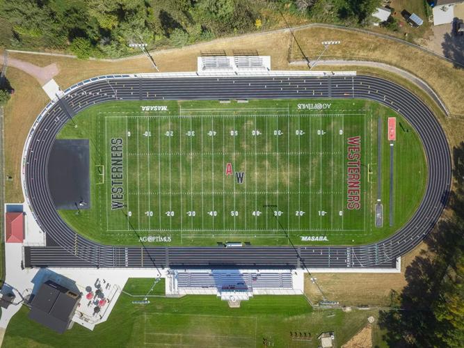 Equipment donation gives A-W football field a great look | Sentinel ...
