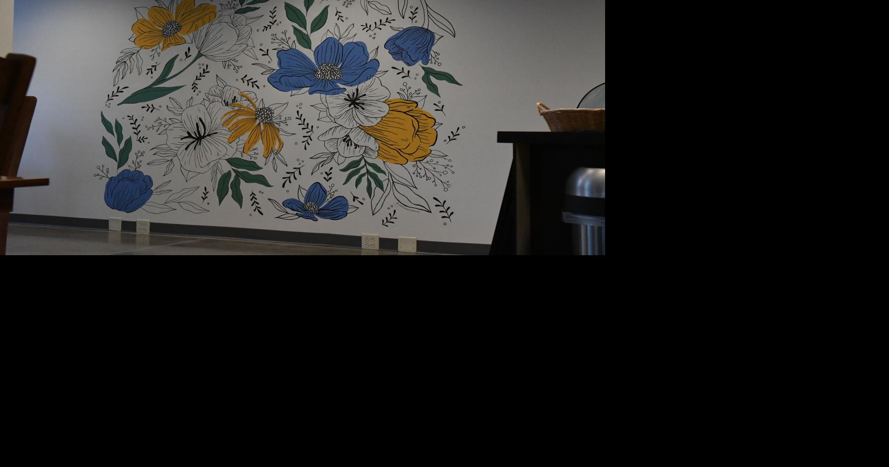 Brad's Breads adds flowerfull mural News