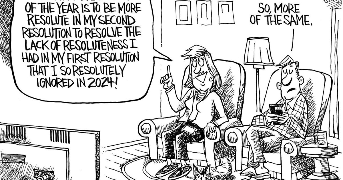 Cartoon R Resolution Cartoon: Resolutions | Opinion | nwestiowa.com