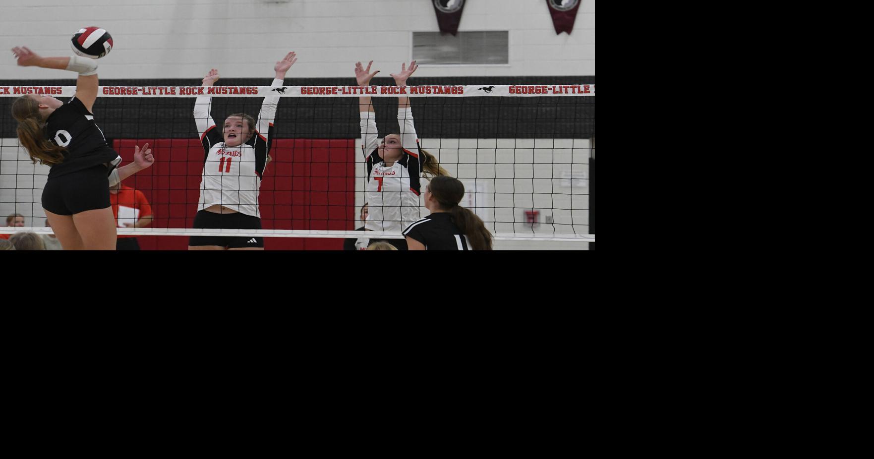 Volleyball: George-Little Rock Triangular