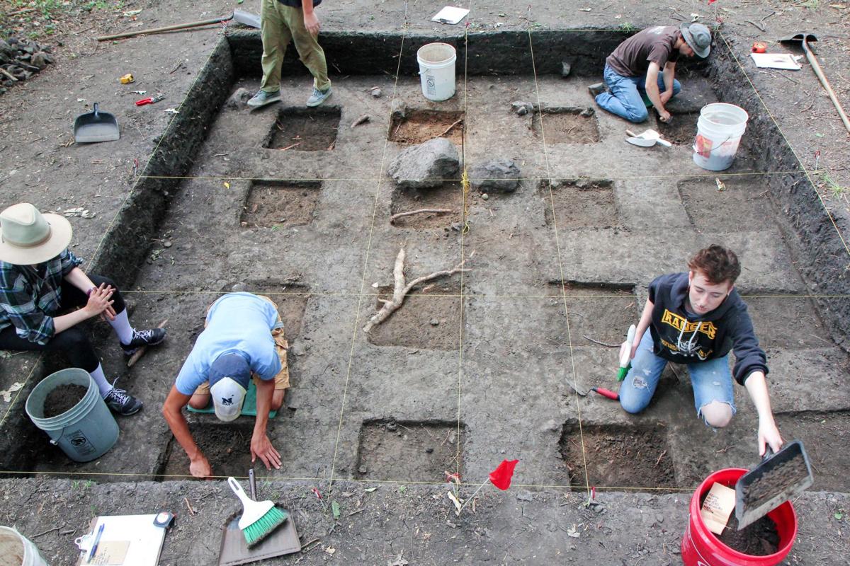 Digging into the Past Iowa Lakeside Lab hosts archaeology class