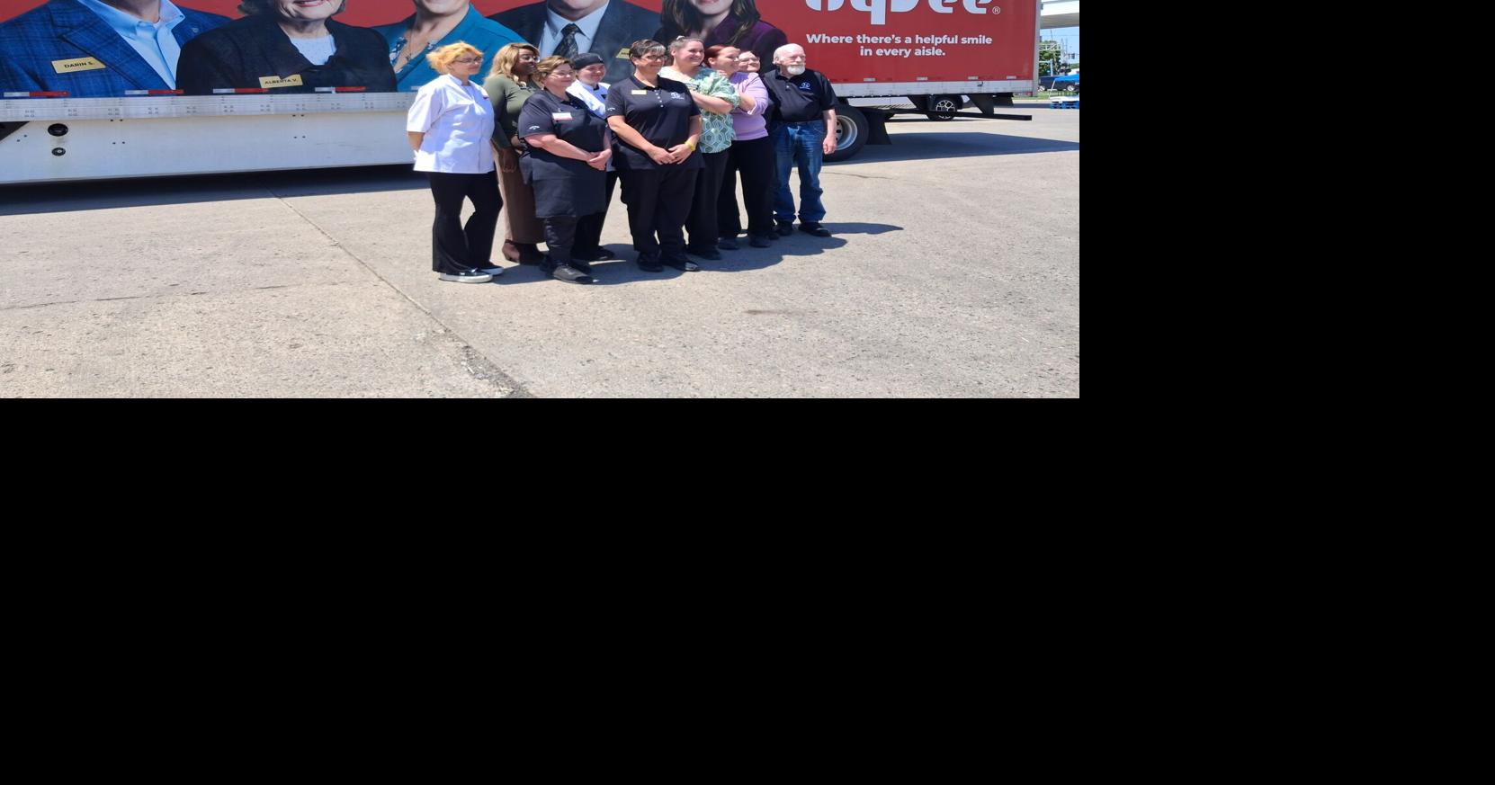 Groepper honored with picture on Hy-Vee trucks