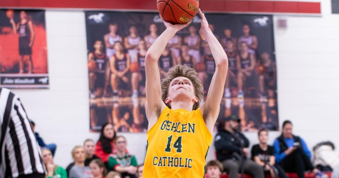 Gehlen Catholic boys basketball beats George-Little Rock